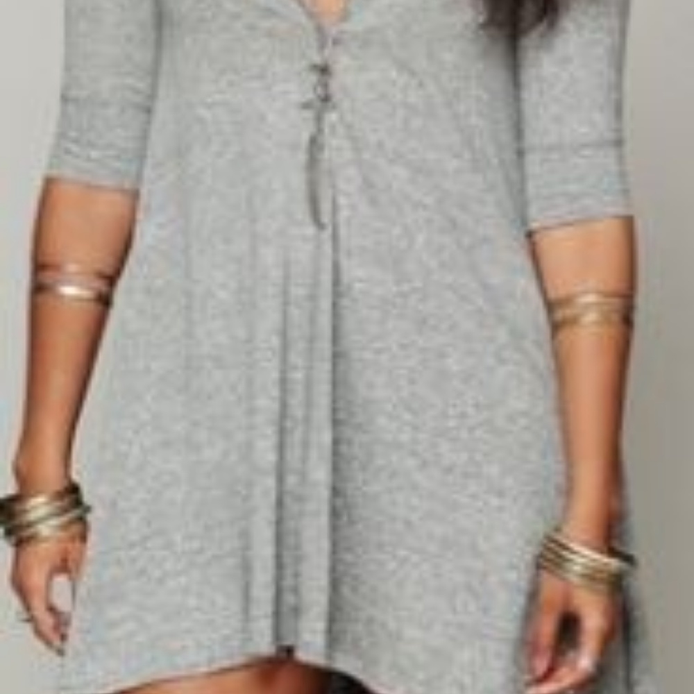 Gorgeous Hi-Lo Tunic Shirt Dress - Picture 5 of 5
